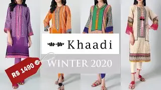 Khaadi Winter Collection Shirt and Pants 2020