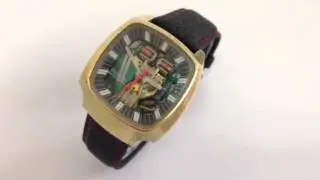Vintage Bulova Accutron Spaceview Centenario Tuning Fork Mens Watch