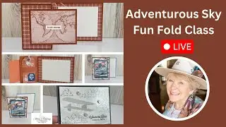 Adventurous Sky Fun Fold Cards