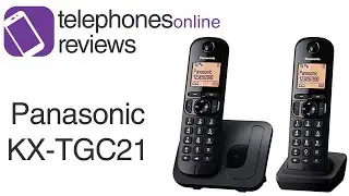 Panasonic KX-TGC213EB Digital Cordless Telephone Review By Telephones Online