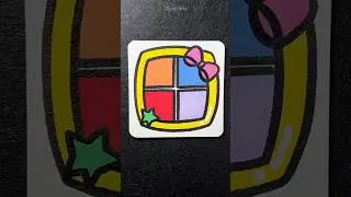 Relaxing Art with Calming Sounds | A Soothing Drawing Experience #shorts