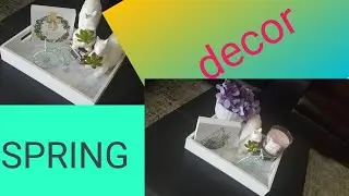 Spring 2020 coffee table decor challenge hosted by mystylemycolours/veda/day 4