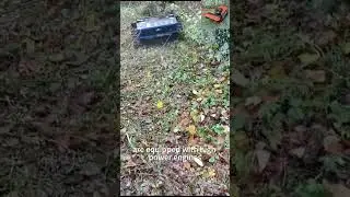 remote operated track lawn mower robot for sale #farming #xcavator #mower #automobile #skidsteer