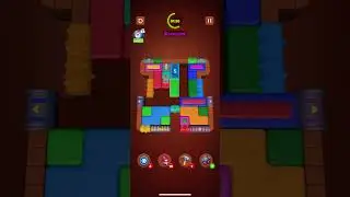 Wood Block Jam Level 609