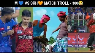 MI VS SRH MATCH TROLL| IPL TROLL| VAATHIMEMEZ 2.0