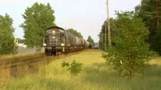 Stonka CTL Logistics z długim składem cystern po spalinowej D29-358!