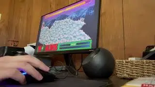 Footage of me Playing the Demo of Worms (1995)