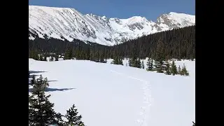 Spring Snowshoe to Lake Isabelle (Brainard Lake area)