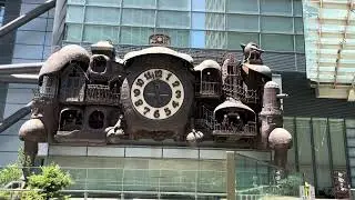 The Ghibli Automaton Clock (日テレ大時計, Nittere Ōdokei), Shiodome, Tokyo, Japan