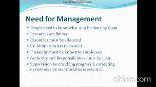 BBM - PPM --  INTRODUCTION TO MANAGEMENT   UNIT 1
