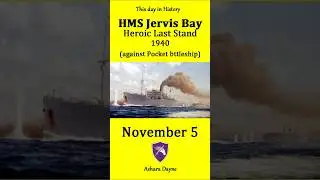 HMS Jervis Bay vs Admiral Scheer 1940 / November 5 - This day in History