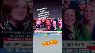 Oklahoma, all states pl register to vote. Let me know if you have in comments #voteblue