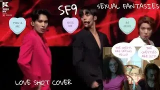 First Reaction to SF9 Love Shot Cover Lord Jesus!!!!