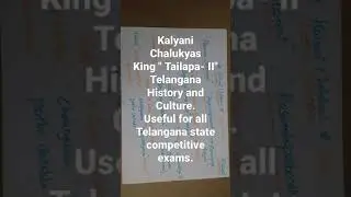#Kalyani Chalukyas#King 