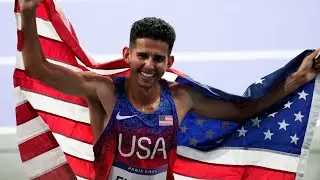 Michigan native Grant Fisher wins bronze medal in 10,000m
