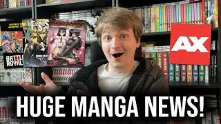 Top 5 INSANE Manga Announcements from Anime Expo 2025!