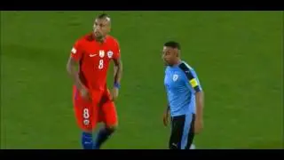 Pablo Hernandez vs Uruguay (clasificatorias 2018)