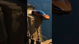 When a Luxury McLaren crashes and everyone just watches😱CGI&Ai⭐#car #crash #luxury #vfx #ai