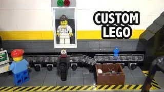 Motorized LEGO Minifigure Factory | Philly Brick Fest 2019