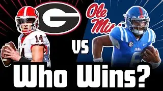 🏈 Georgia vs Ole Miss – *PREDICTIONS*  🏈