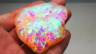 SUPER HOLO PINK DIAMOND UNICORN SKIN THINKING PUTTY | SHINY HOLO GLITTER SLIME - Elieoops