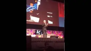 Ian McDiarmid reads Return of the Jedi Shakespeare with James Arnold Taylor at Celebration Anaheim