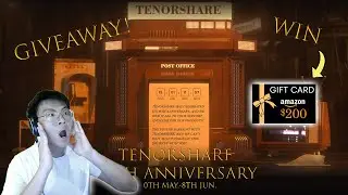 Win $200 Amazon Gift Card Giveaway | TenorShare 16th Anniversary Event