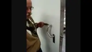 Ergo Latch for heavy duty sliding fire doors