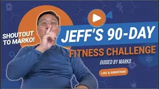 Marko Helps CorDx Founder & CSO Jeff Crush the 90-Day Fitness Challenge!