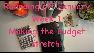 Rounding off January Week 1 II DEBT PAYOFF JOURNEY  II  Stretching the budget