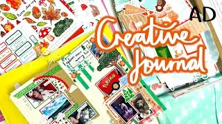 Creative Journaling Session 74! 🦊🌳 | AD