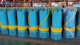 100m&sup3;/h 450m electric submersible slurry pump / 280kw 200hp sludge pump submersible