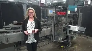 Jones Semi Auto Intermittent Motion Hot Melt Glue Cartoner Demonstration