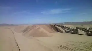 TS Radial Telescopic and 7 x Mobile Link Conveyors Stockpiling in Heap Leaching Application