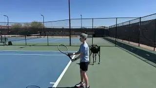 First time on the 8 board. Tennis Development