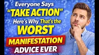 Everyone Says &ldquo;Take Action&rdquo; Here&rsquo;s Why That&rsquo;s the Worst #manifestation Advice Ever | LOA | Neville