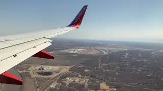 Beautiful landing at Kansas City Airport