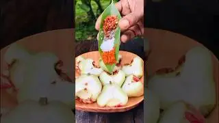 Mouthwatering😊Spicy rose apple pickles🥵🌶🔥