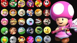 Who Wins? Toadette Vs. Bowser Jr. | Mario Tennis Aces Games ( Hardest Mode )