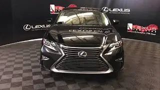 Black 2017 Lexus ES 350 Executive Package Review Edmonton Alberta - Lexus of Edmonton