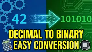 "How to Convert Decimal to Binary: Step-by-Step. "दशमलव को बाइनरी में कैसे बदलें: चरण-दर-चरण गाइड