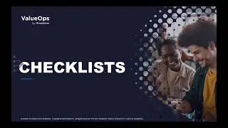 Clarity 16.3.x -  Managing Checklists