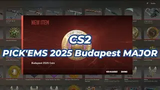 CS2 - PICK'EMS 2025 Budapest MAJOR StarLadder Stage 1