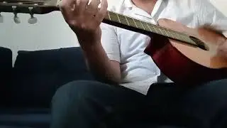 Knocking on heavens door (Bob Dylan) Classical Guitar Strum cover 