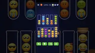 Emoji Sort Puzzle Level 102 solution , Emoji Sort - Puzzle Games, People Lovin Games, All Levels