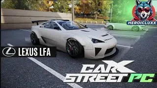 Ultimate Lexus LFA Build in CarX Street: From Stock to Drift Beast!