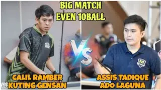 Ado Tadique VS Kuting Gensan | Even 10Ball Race-20 220k