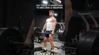 DO THESE 11 EXERCISES TO BECOME A WEAPON #fitness #workout