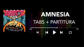 Inspector - Amnesia (Bass Cover/ Tabs + Partitura + Acordes)
