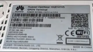 PTCL Flashfiber Huawei Ont 8145v5 Wan Settings